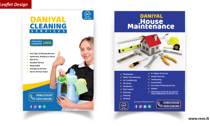 Revo Advertising - Leaflet Design