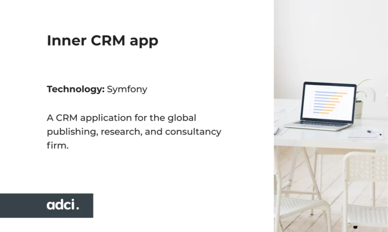 ADCI - The Symfony CRM application development for a global publisher and consultancy