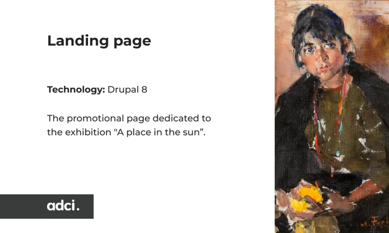 ADCI - Website design, mobile version, and development