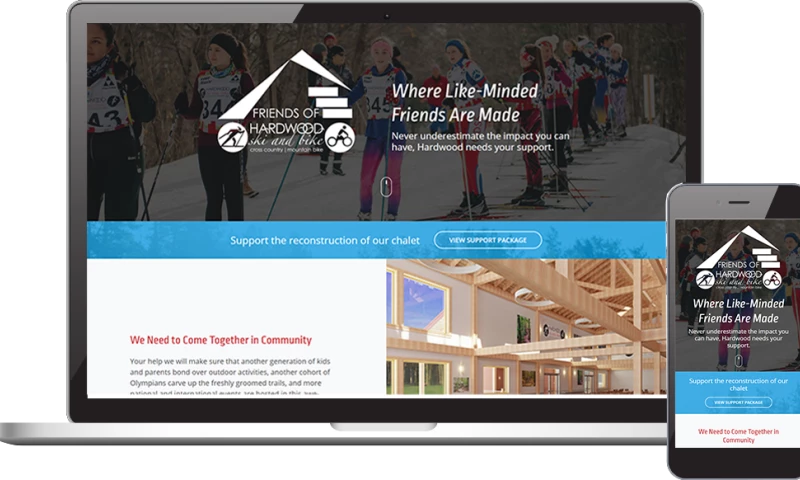 Gooder Marketing - Hardwood Sports and Recreation Website