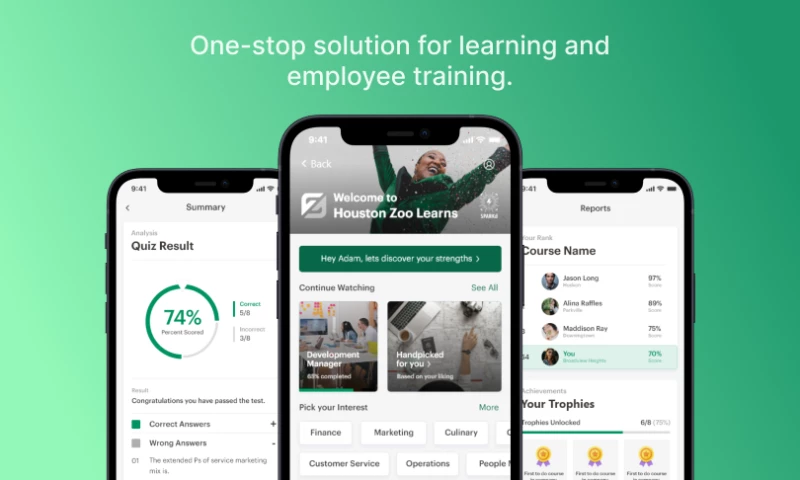 SparkD Learns- We built the one-stop solution for learning and employee training.