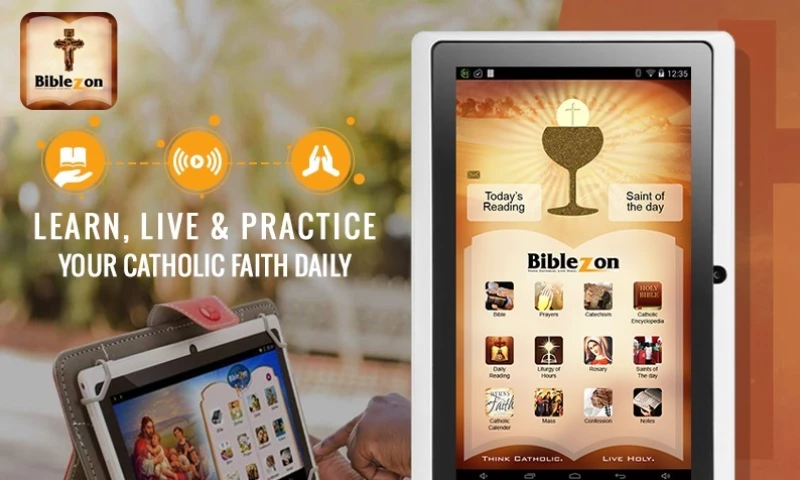 KONSTANT INFOSOLUTIONS - Android Launcher - Catholic Application