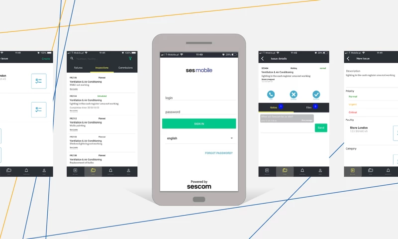 INNOKREA - Mobile application for managing service requests