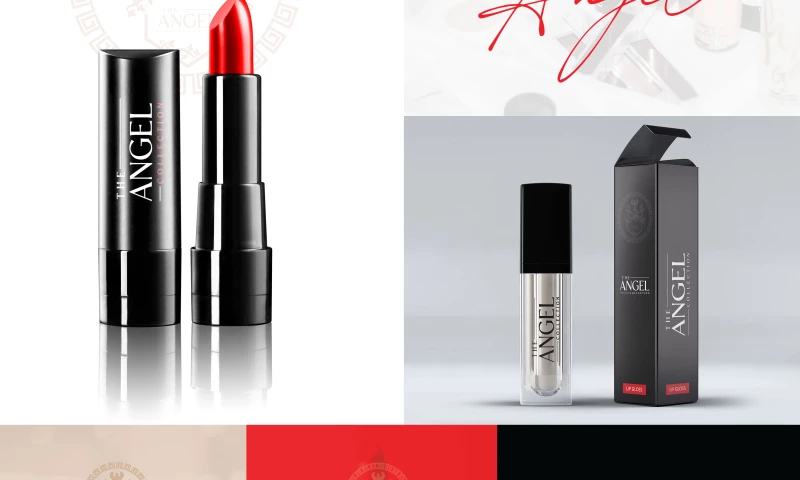 Noizey Graphics Web Design - Makeup Artist Brand Identity