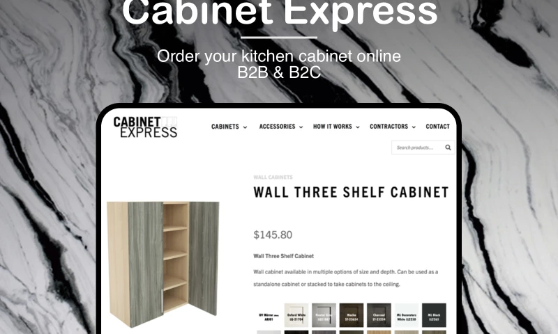 Afocus Development - Ecommerce (Magento) - Kitchen cabinets