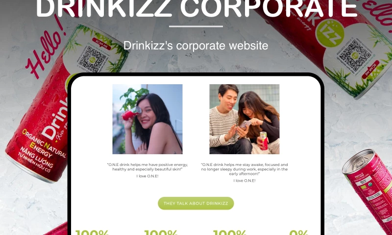 Afocus Development - Company website - Organic energy drink