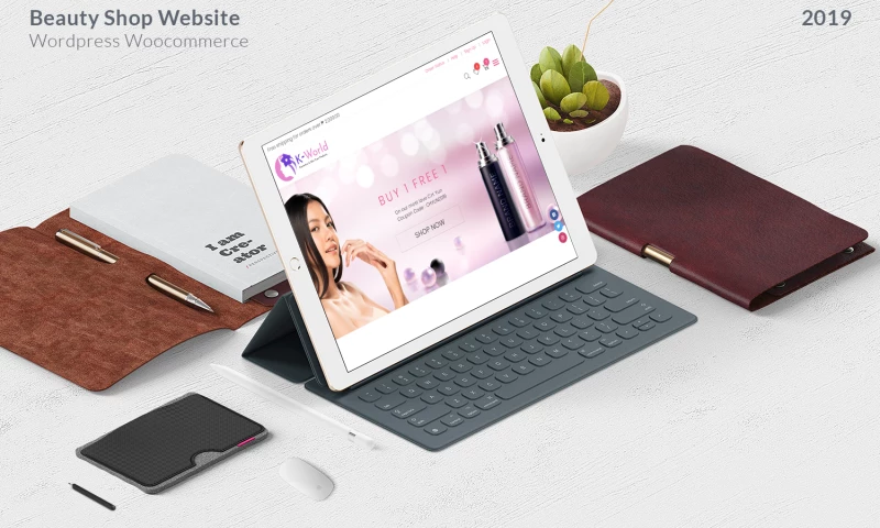 Syntactics, Inc. - Beauty Shop Website