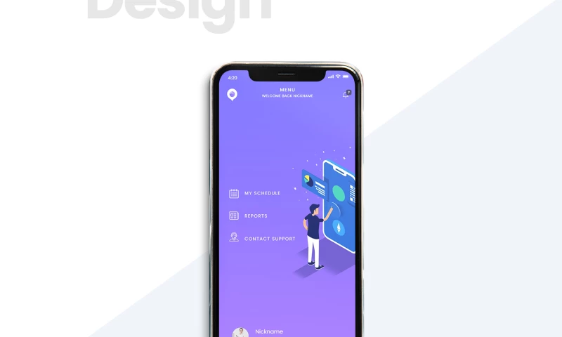 Mobile App Design - Product Tracking System