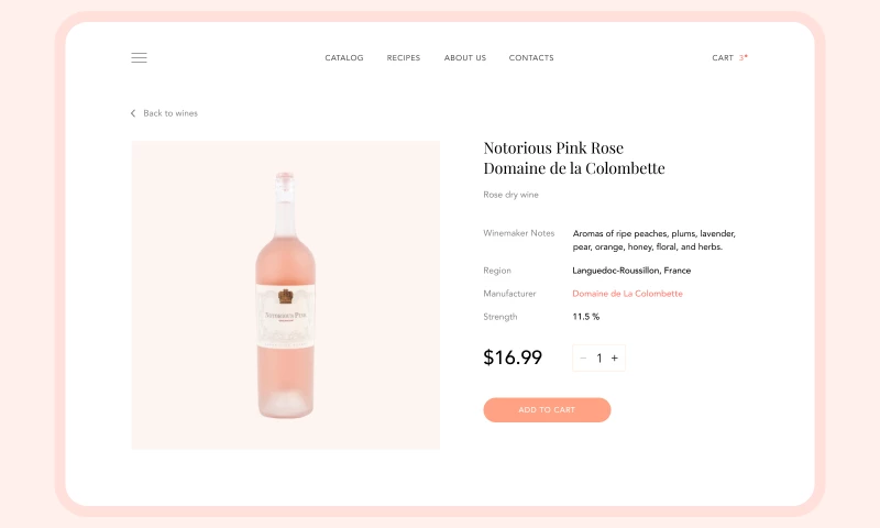 QArea - Online Store Design for an Organic Meat Farm