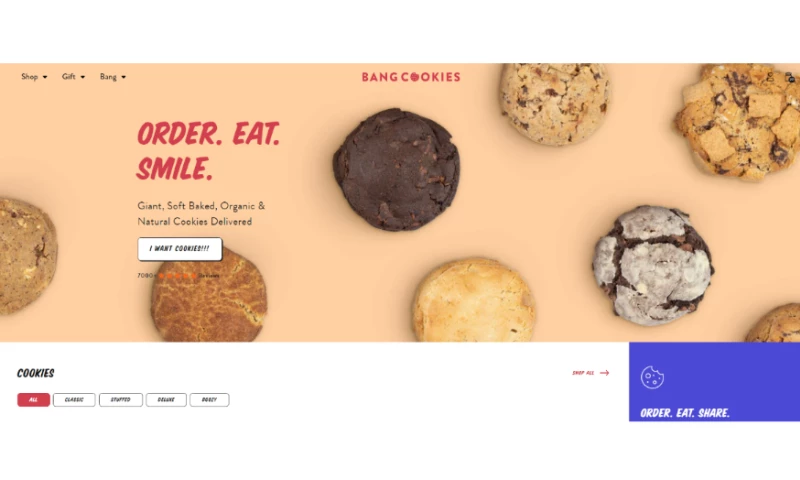 CraftBerry - Giant, Soft Baked, Organic Cookies