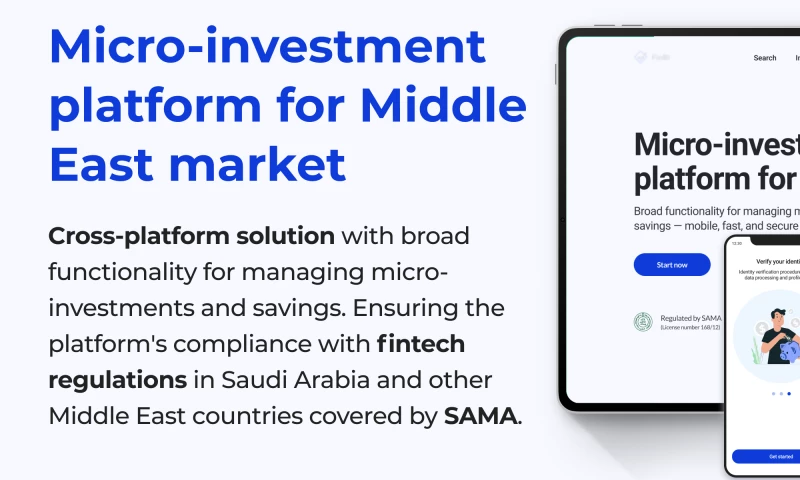 Micro-investment platform for the Middle East mark