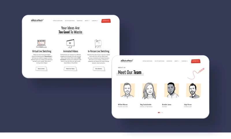 White Canvas - The Sketch Effect