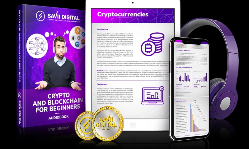 Savii Digital - Crypto and Blockchain for Beginners: The Ultimate Beginner's Guide to Cryptocurrency and Blockchain for Beginners