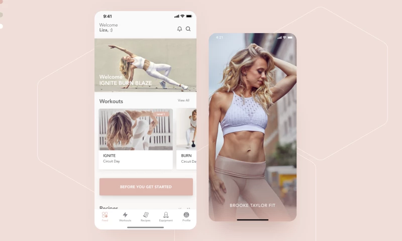 Brooke Taylor Fit - Fitness Mobile App