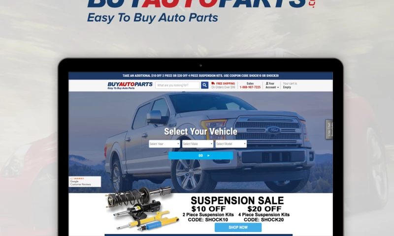 Dot Com Infoway - Buy Auto Parts-Web Development