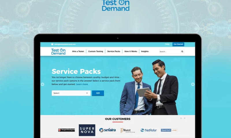Dot Com Infoway - Test on Demand-Web Development
