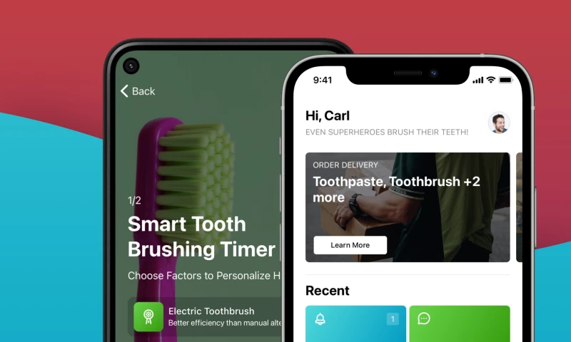 Empat - DENTAL CARE | app&website with CRM in dentistry field