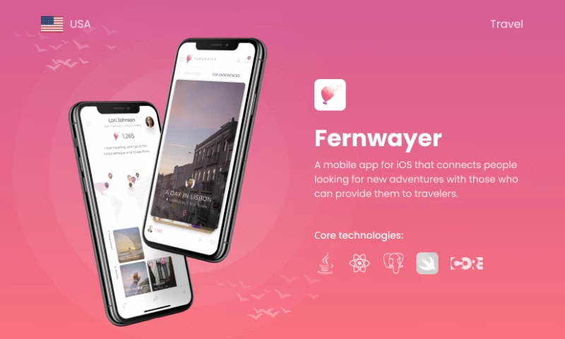 Yellow Systems - Fernwayer: Travel Social Media App