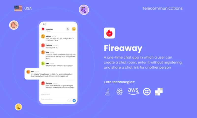 Yellow Systems - Fireaway: A Single-Use Chat