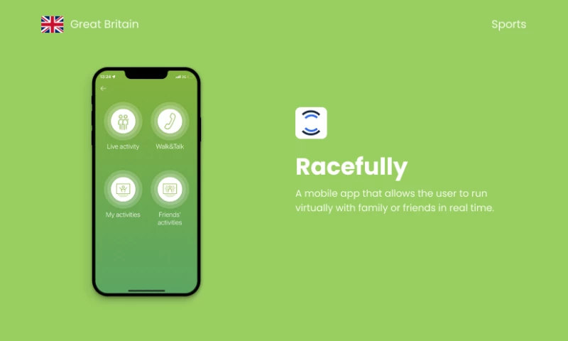 Yellow Systems - Racefully: Mobile App for running with friends