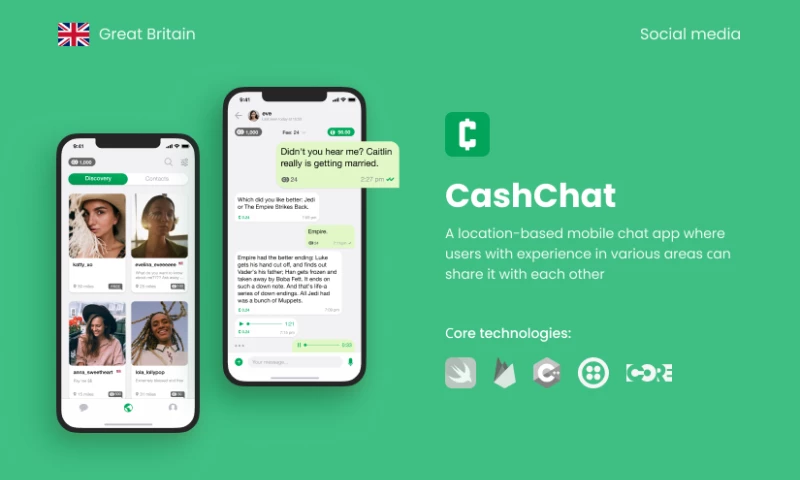 Yellow Systems - CashChat: Mobile chat App for Experts