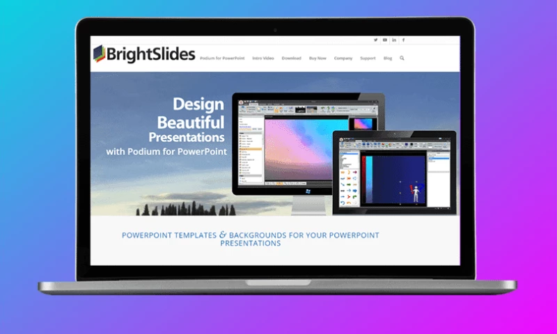 BrightSlides - Website