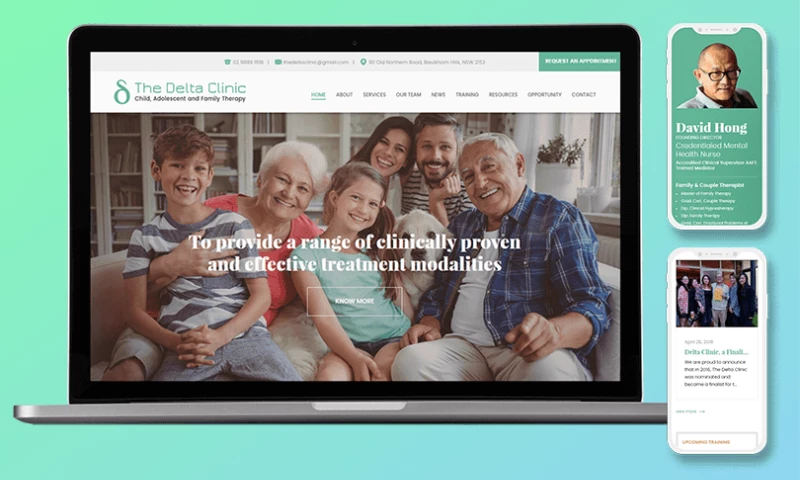 The Delta Clinic - Website