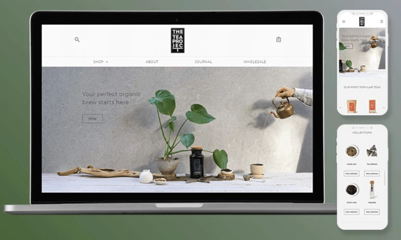 WP Expert Services - The Tea Project - Website