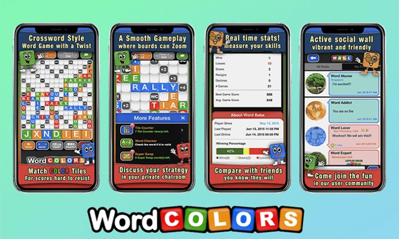 WP Expert Services - WordColors - Mobile Game