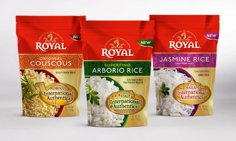 Lien Design - Royal International Authentics food package design