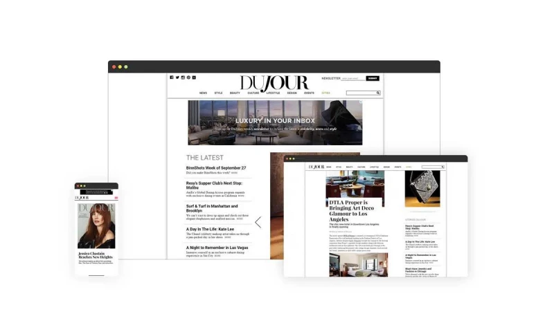 Emerald Digital - 800% Increase Web Traffic To Dujour