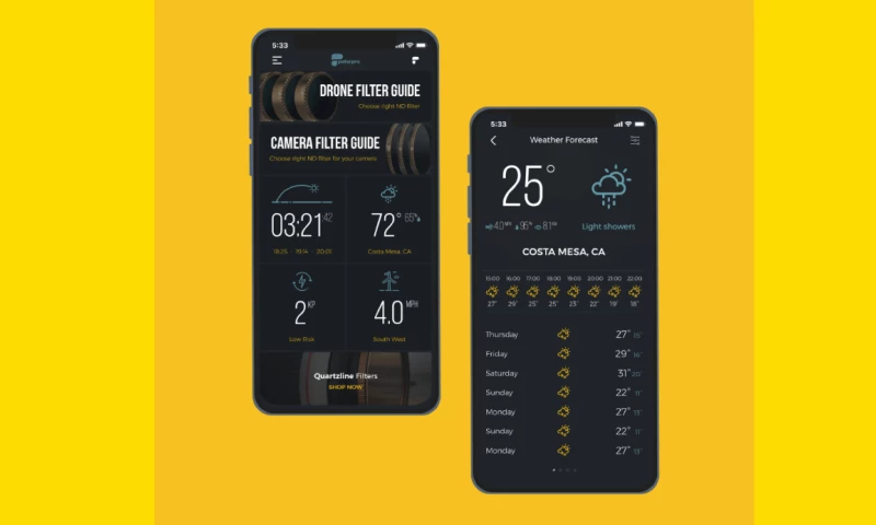 Cross-platform application to optimize filming