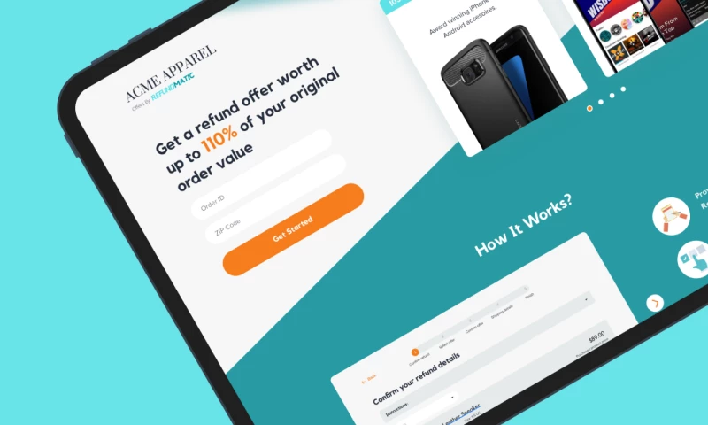 S-PRO - Refundmatic. The returns solution that delivers automated reverse logistics and recovery economics for online merchants