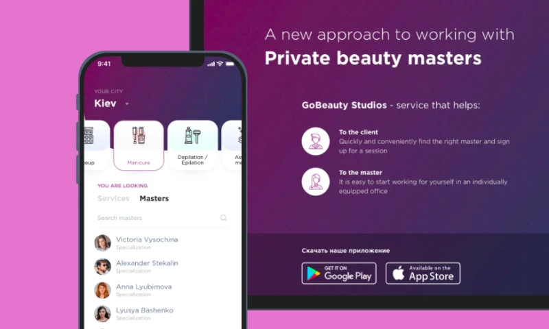 S-PRO - Real estate software for helping beauty industry specialists rent spaces