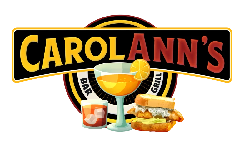 Spotlight: Carol Ann's Cafe Logo, Menus, & Ads