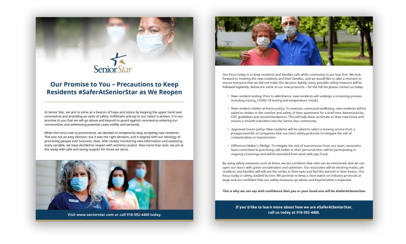 Big Buzz - Content Design for Senior Star Senior Living