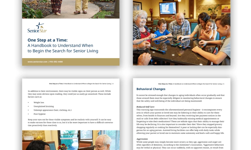 Big Buzz - Content Design for Senior Star Senior Living