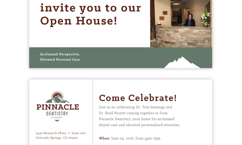 Big Buzz - Flyer Design for Pinnacle Dentistry