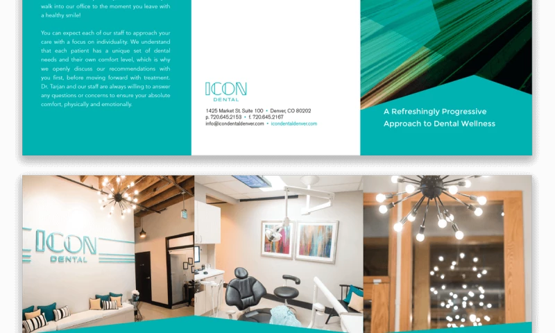 Big Buzz - Brochure Design for Icon Dental