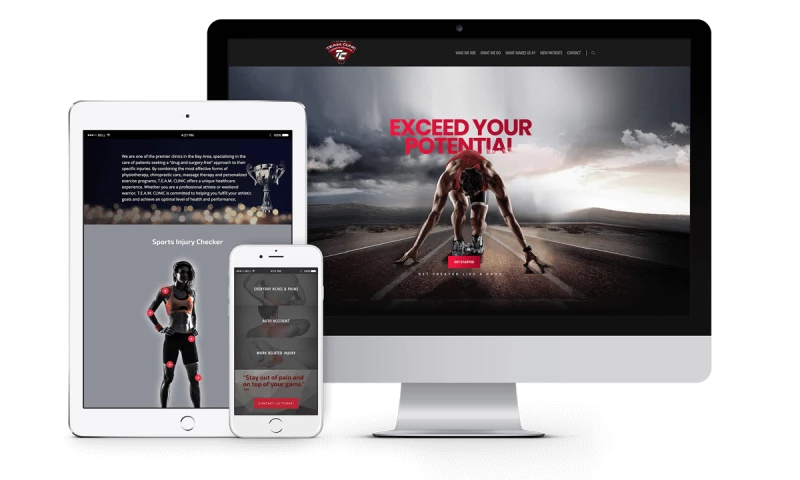 Big Buzz - Website Design for T.E.A.M. Clinic