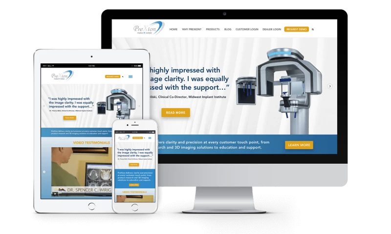 Big Buzz - Website Design for PreXion Inc.