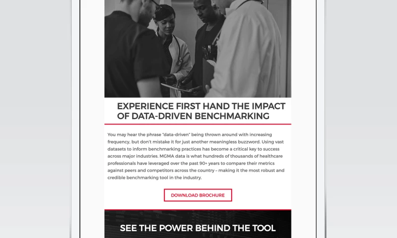 Email Campaign Design for MGMA