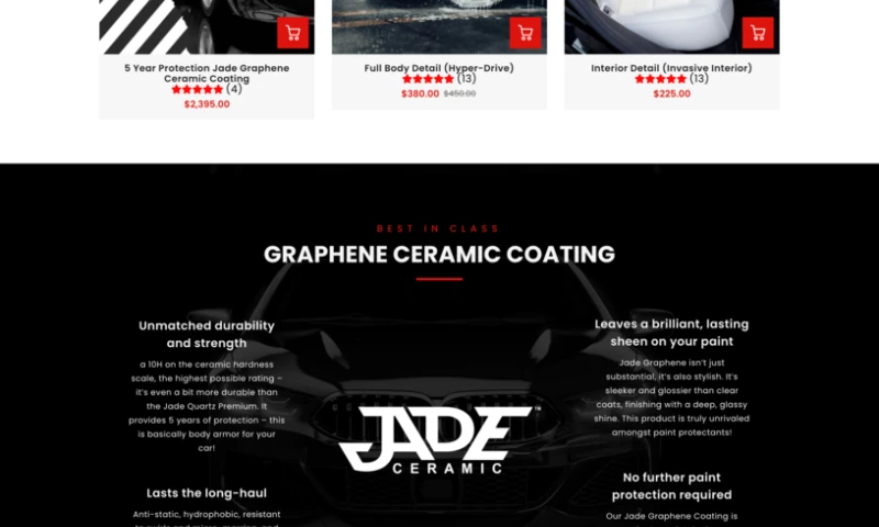 Raging Agency - Customers are Gushing over Auto Detailing Website