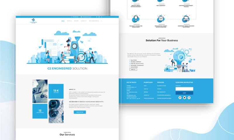 Design Alligators - Professional Engineering & Workers Website Design Services