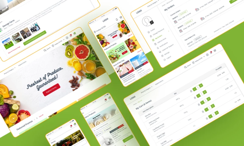 Fresh Farm Produce made Available in Real Time