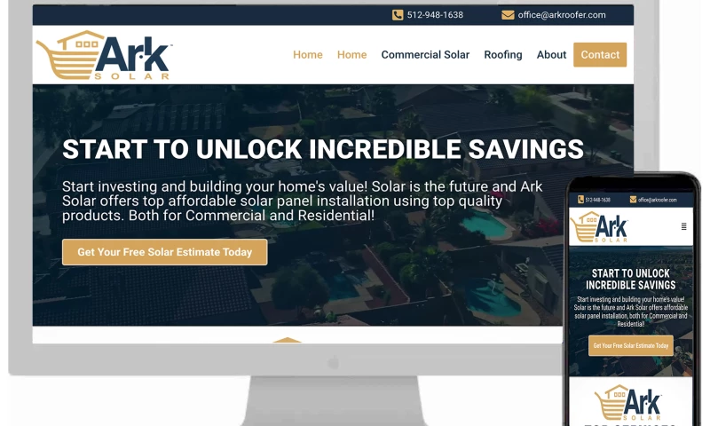 Modern Marketing - Ark Roofing & Solar