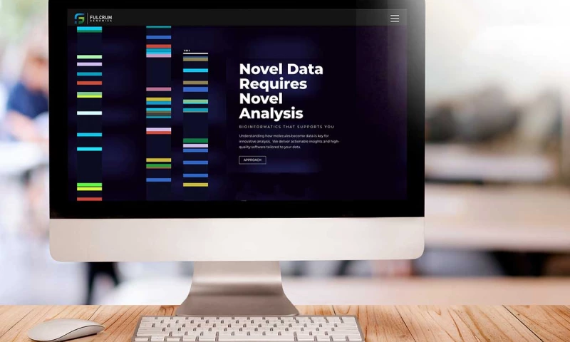 Genomics Firm Website Design + Development