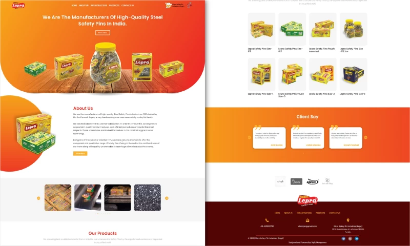 Digital Kangaroos - Lepra Safety Pins