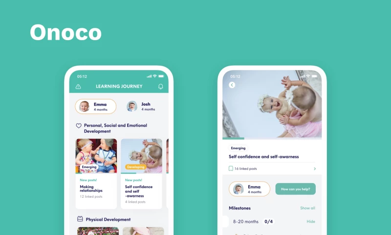 FiveDotTwelve - Onoco - Parenting assistance mobile app