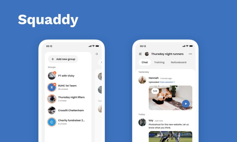 FiveDotTwelve - Squaddy - Fitness & social network app